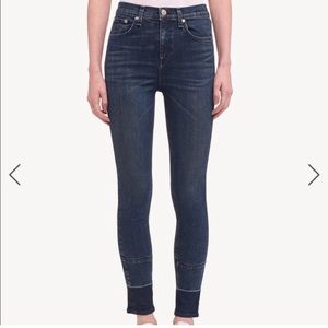 Rag & Bone High Rise Ankle Skinny Jean